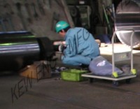 Repairing & Servicing Banana Roller